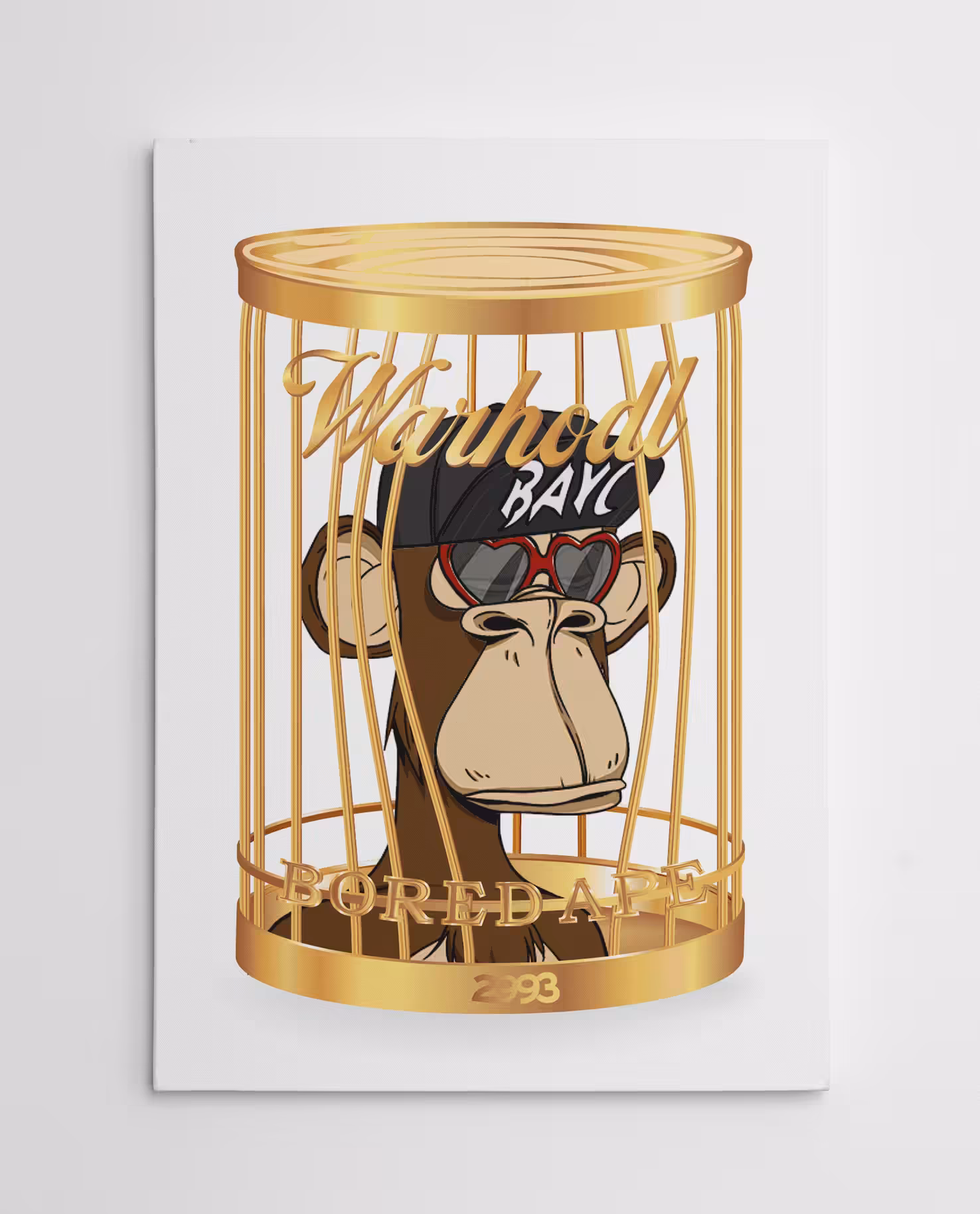 WARHODL Artist Proof "2993" Ape Escape Original Can