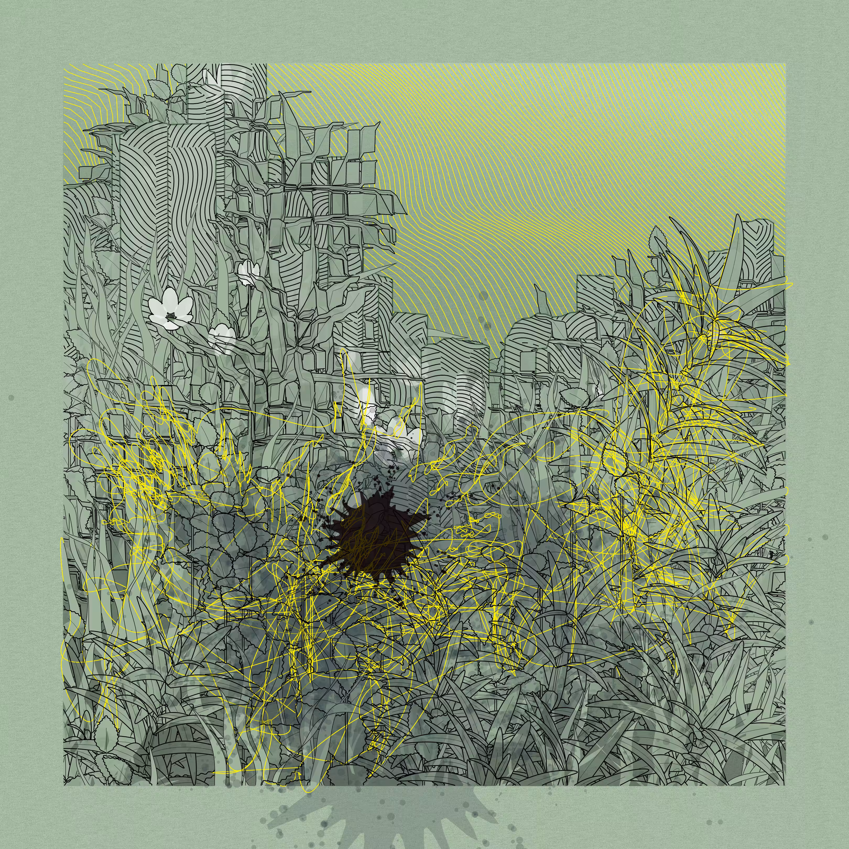 Landscape with Carbon Capture #342