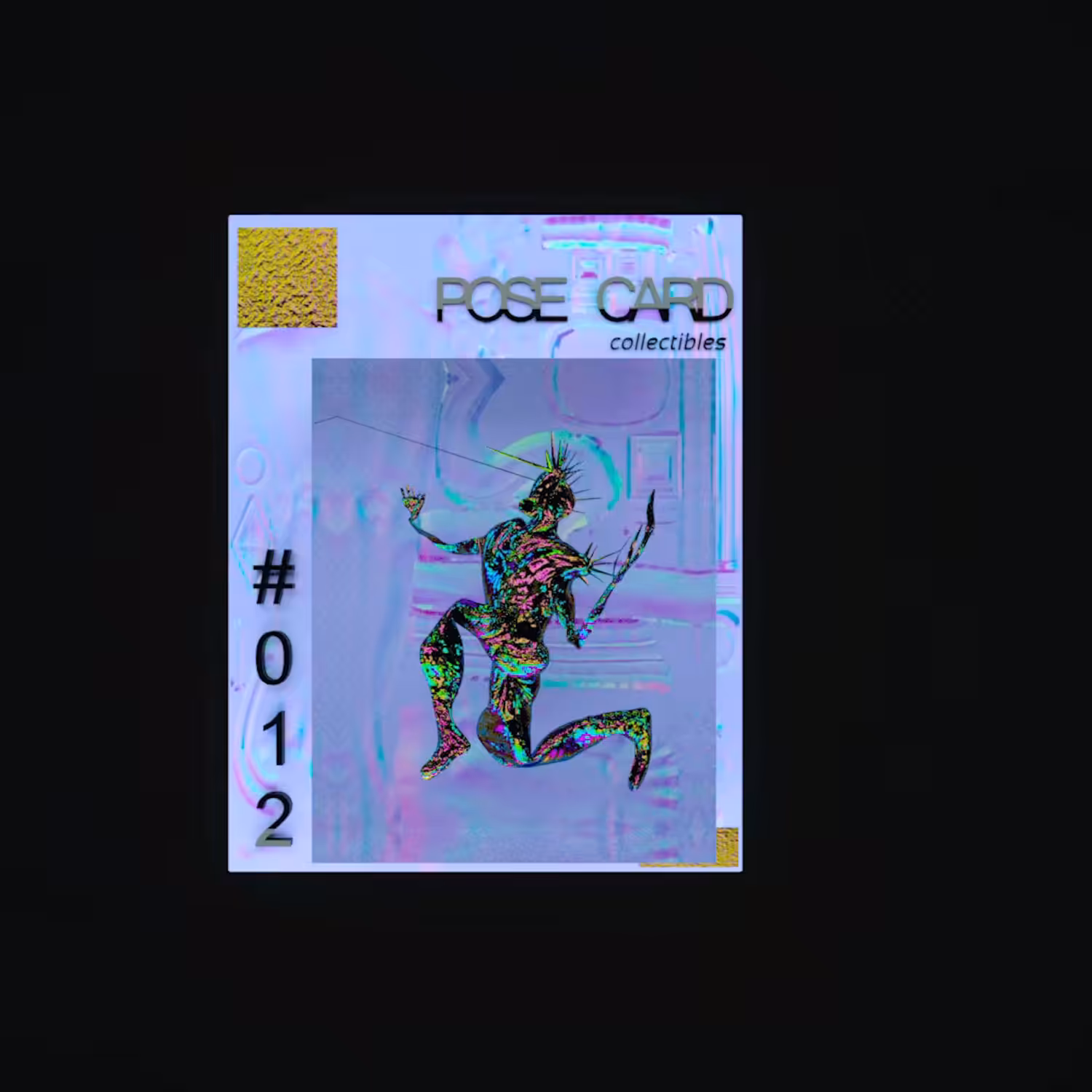 POSE CARD #012