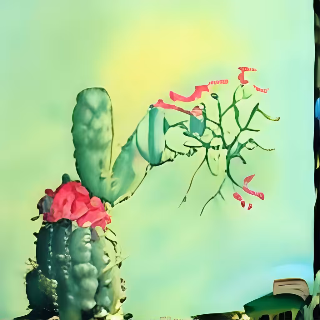Blooming Cactus