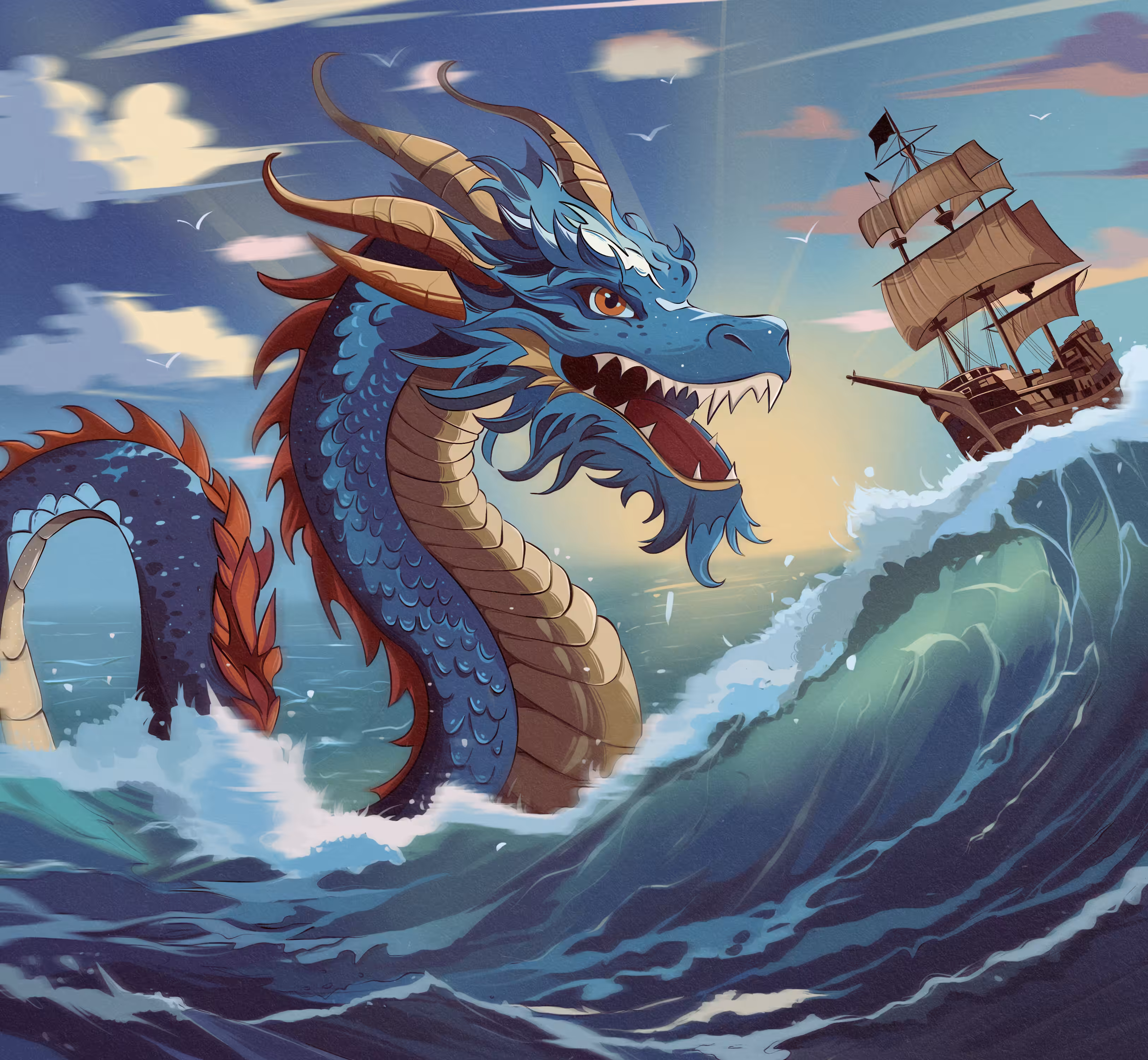 Thunder Dragon and Prince Alexander