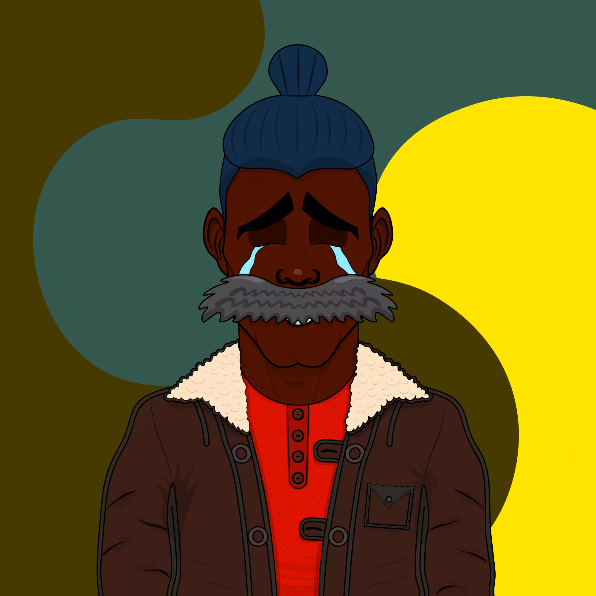 Mustachioed #188