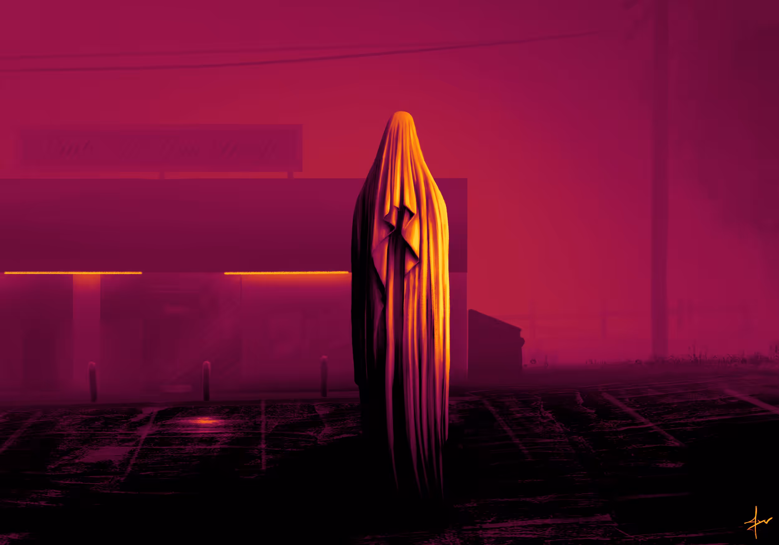Gas Station Ghost. 