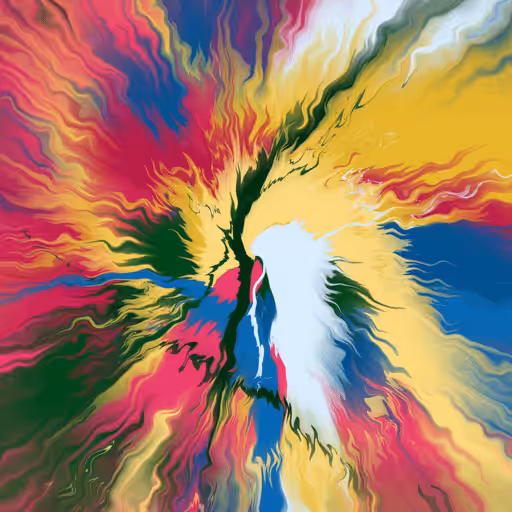 Beautiful, Brilliantly Brilliant, Grand Unparallelled, Richly Painted Bursting River Painting