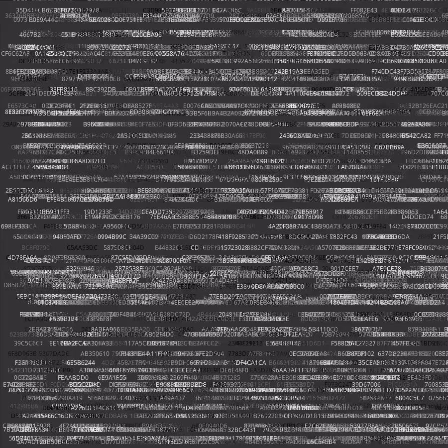 Painting by Random Hexadecimal Numbers #27