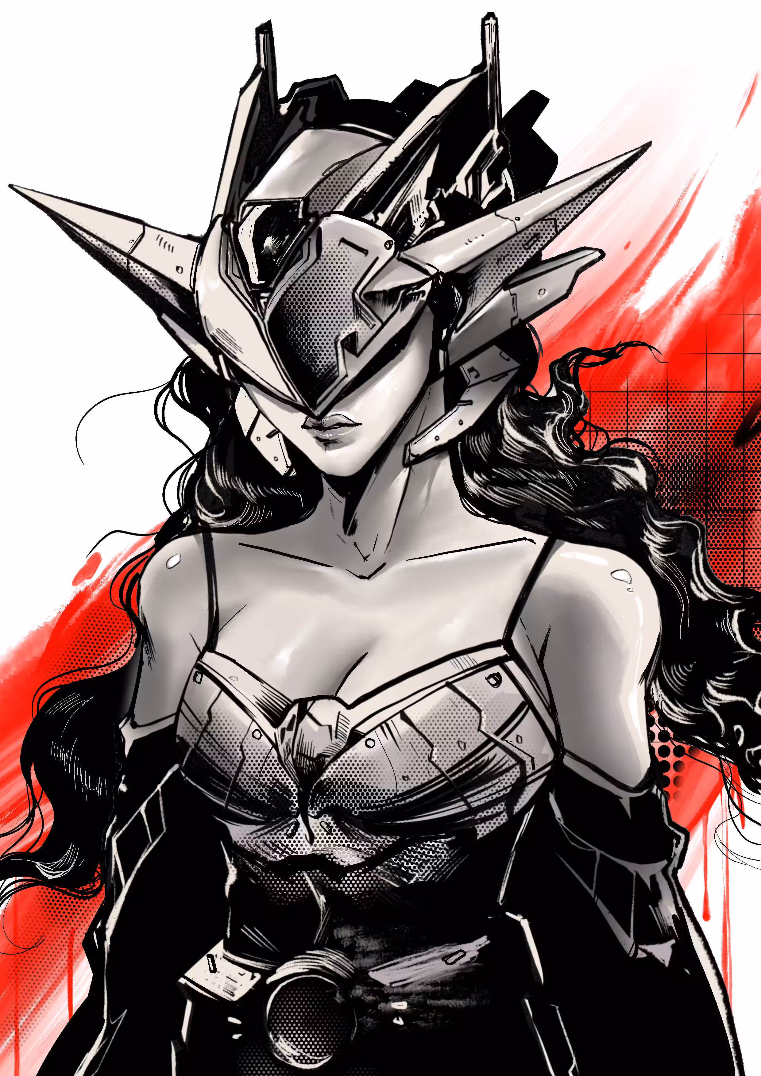 Flag Jacket//Black Sorcery: Battler Maiden