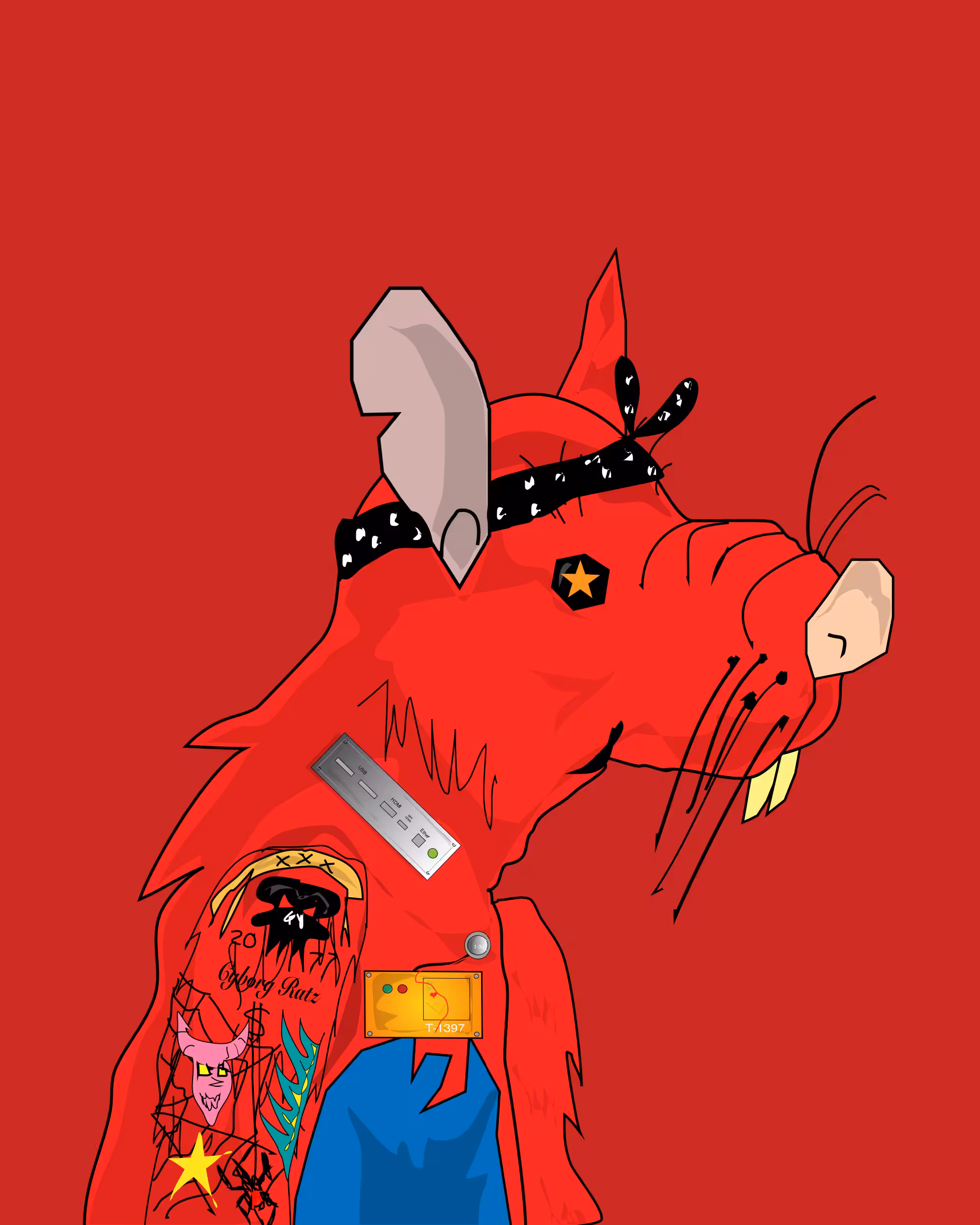🤖 Cyborg RATZ 🐀 #190