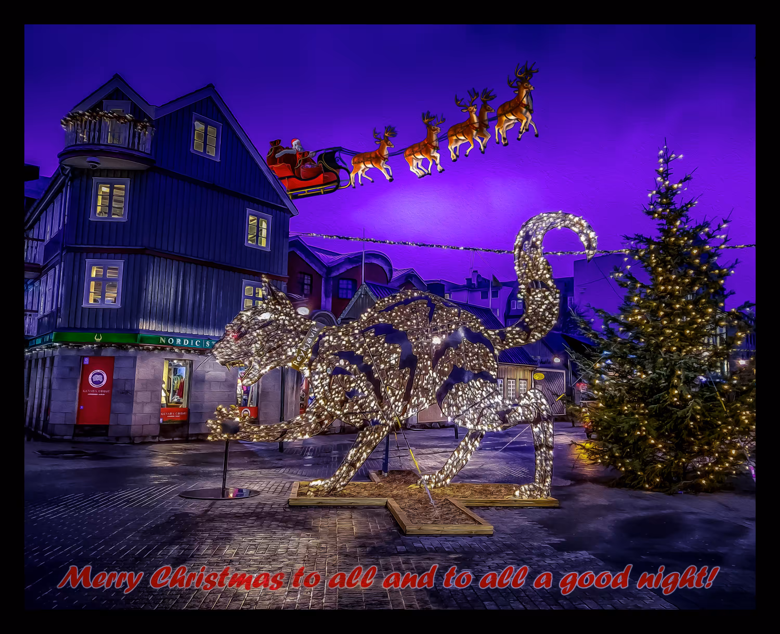 Merry Christmas to All and to All a Good Night!