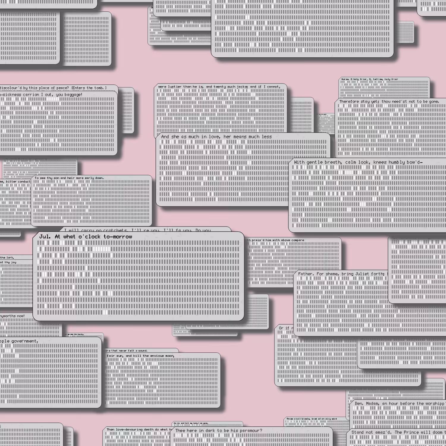 Romeo and Juliet on Punched Cards (Free) #32