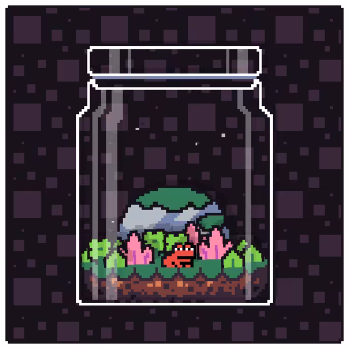 Toad Terrarium #97