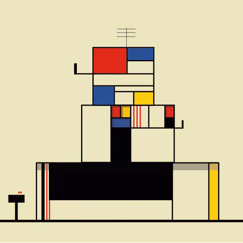 The Mondrian’s Houses #1