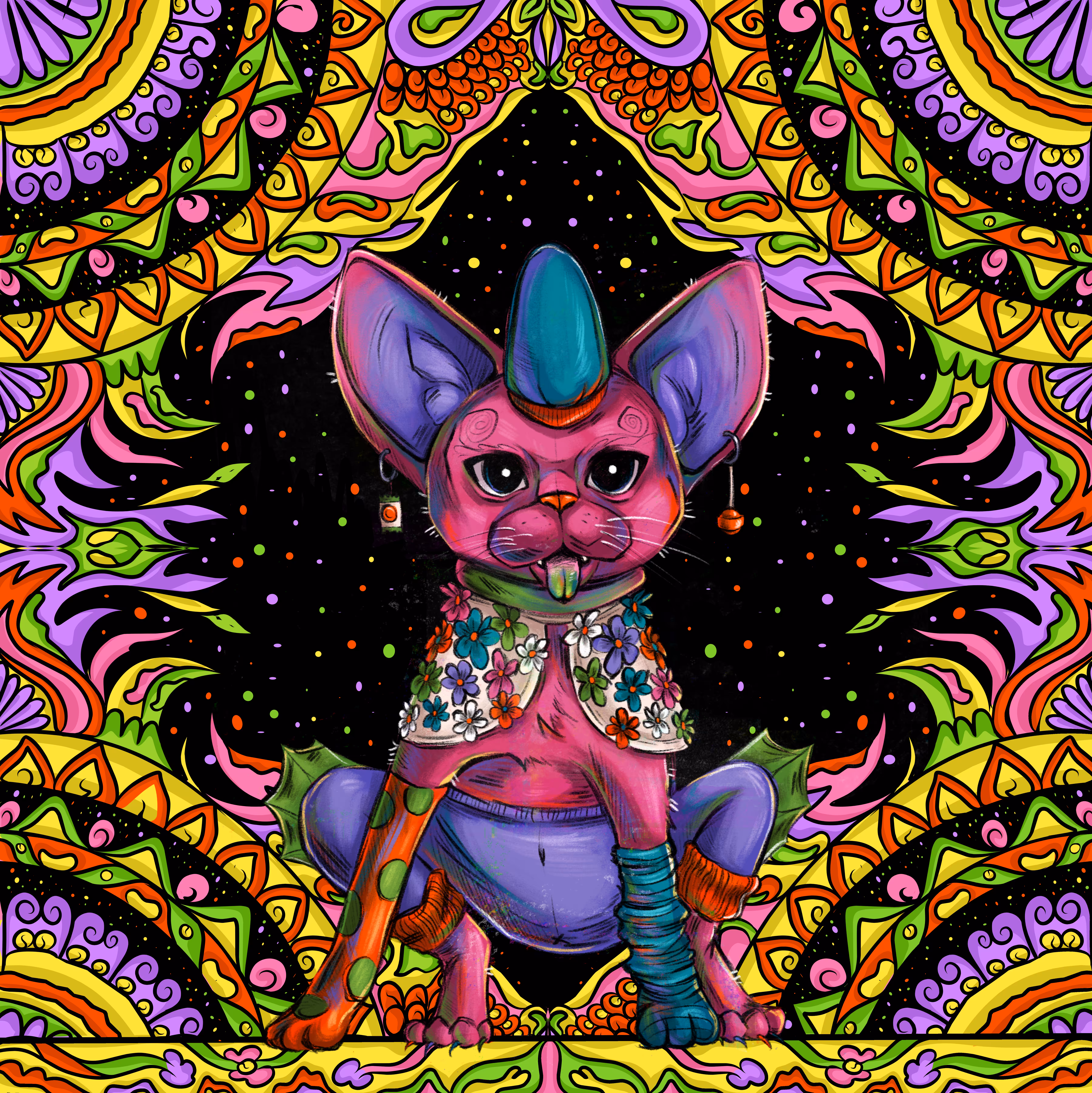 Soapy Cat in Wonderland