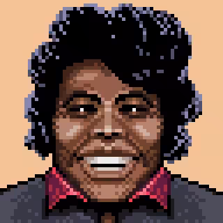 CryptoSlebs #008s Limited edition of 33 James Brown