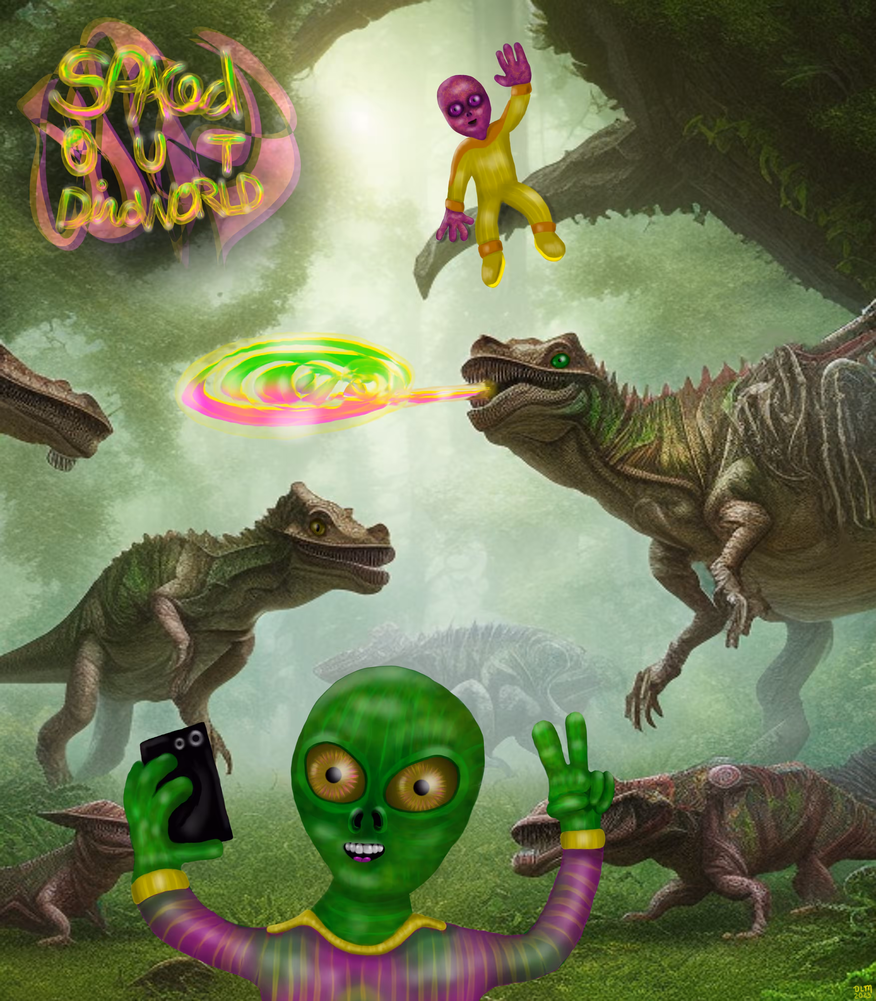 Spaced Out Dinoworld #6