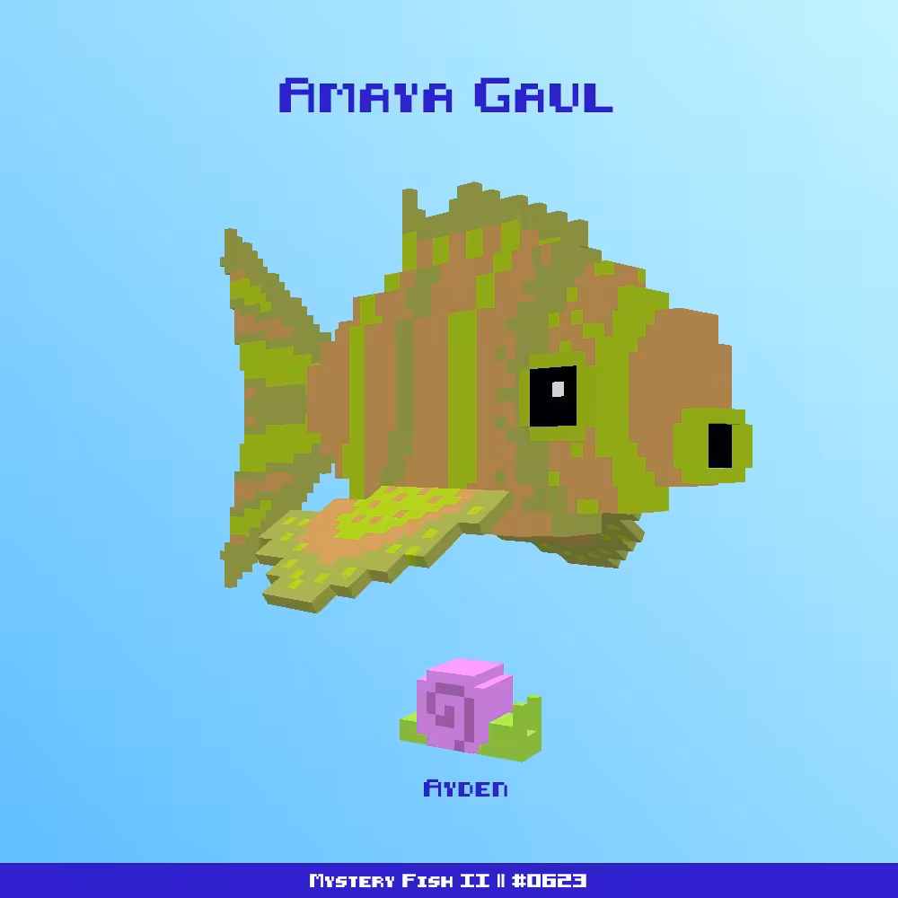 Amaya Gaul :: Mystery Fish 0623/1000 