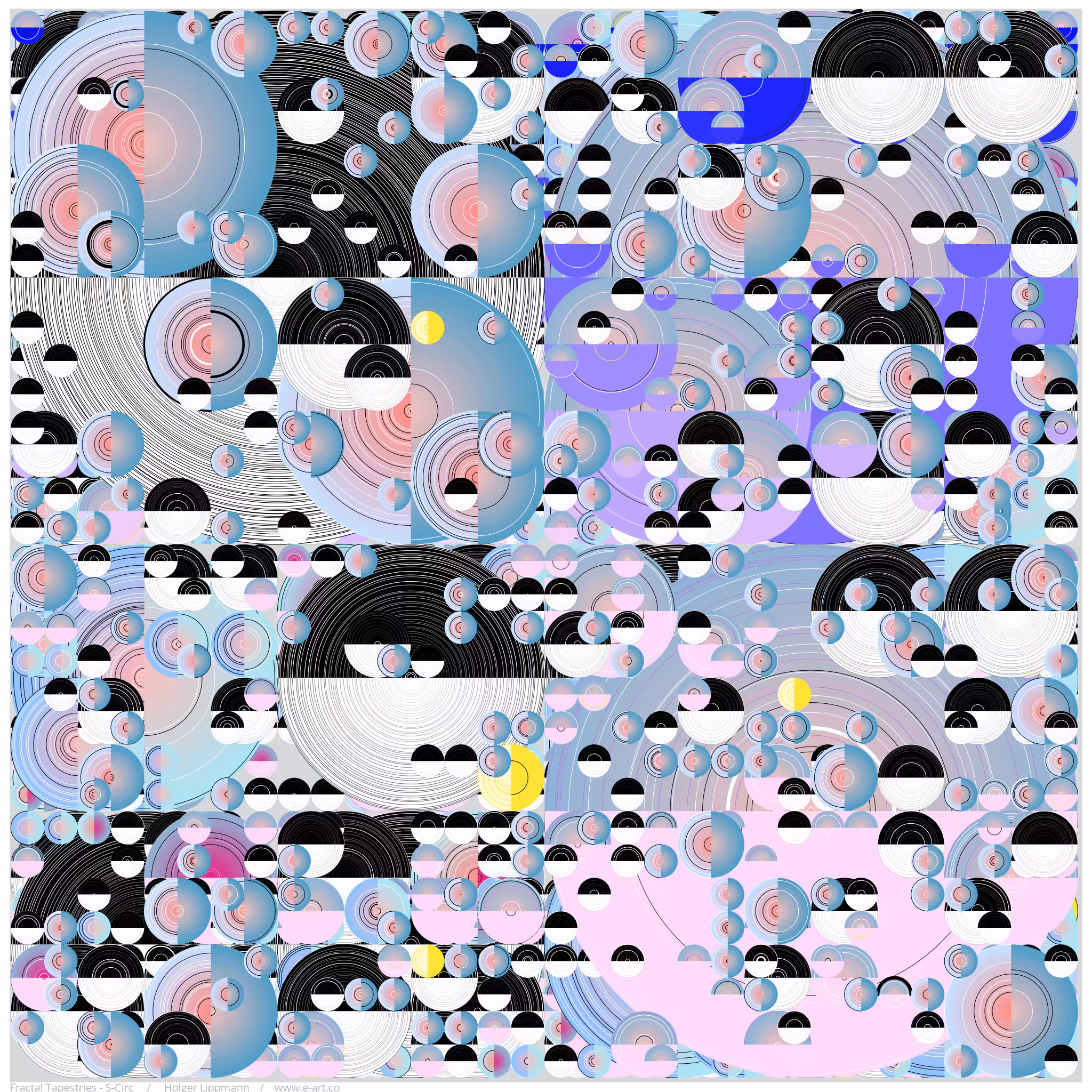 Fractal Tapestries: #484
