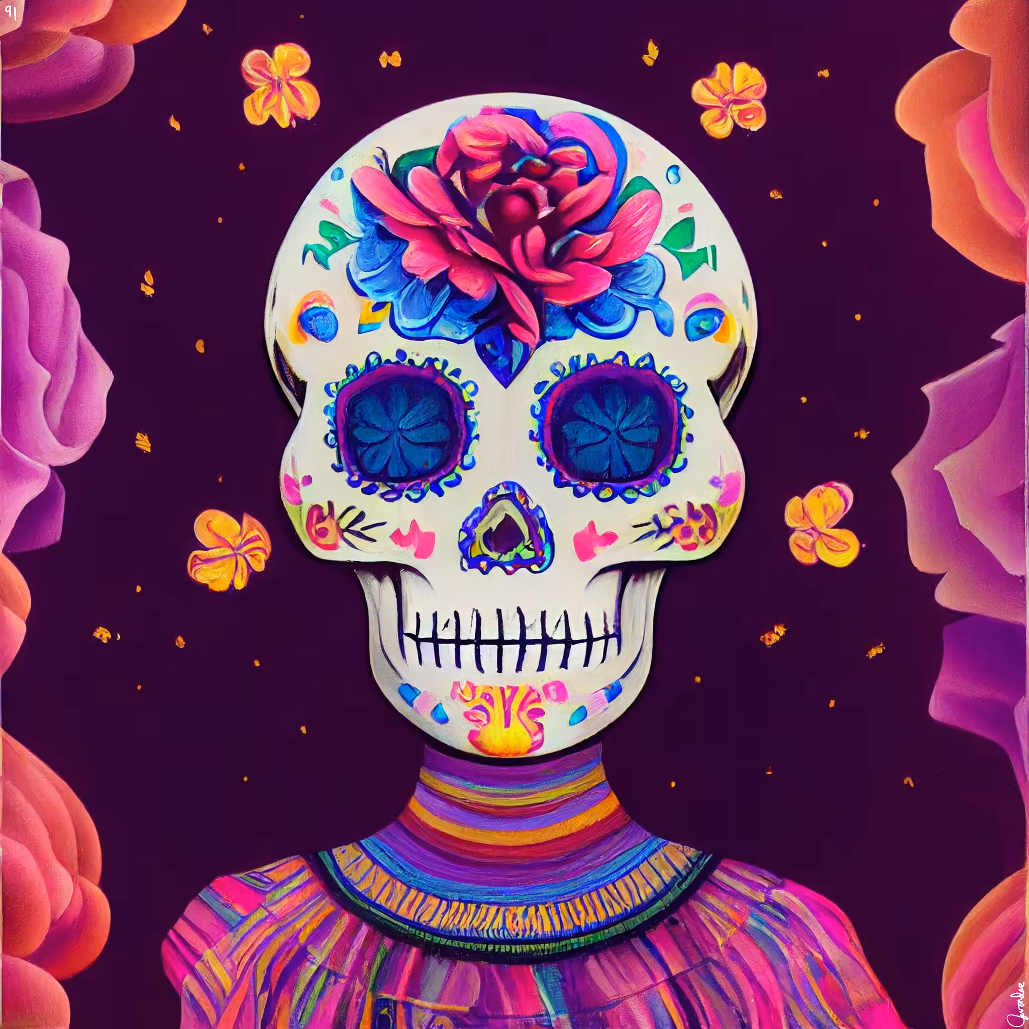 sugar skull #91