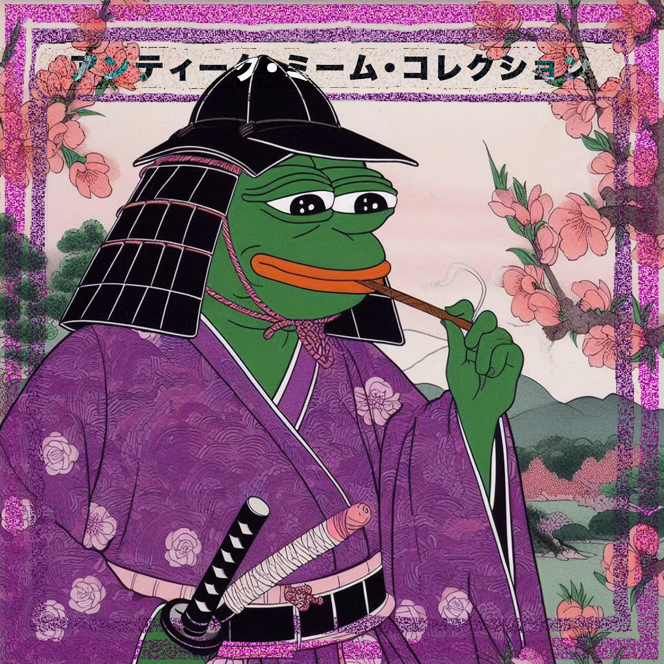 Ancient Japanese Pepe Cards - Series 2: Series1- #33
