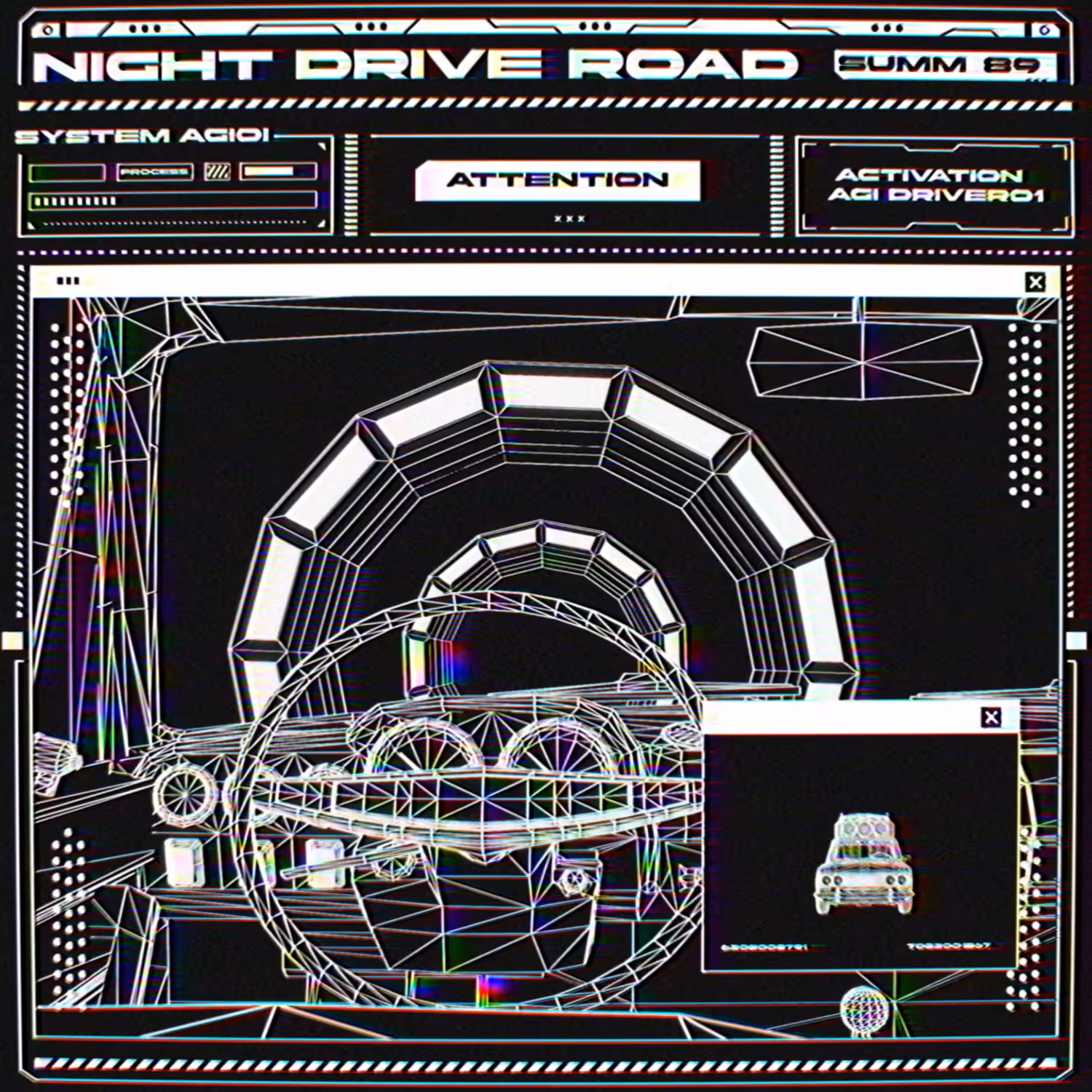 Night Drive Road