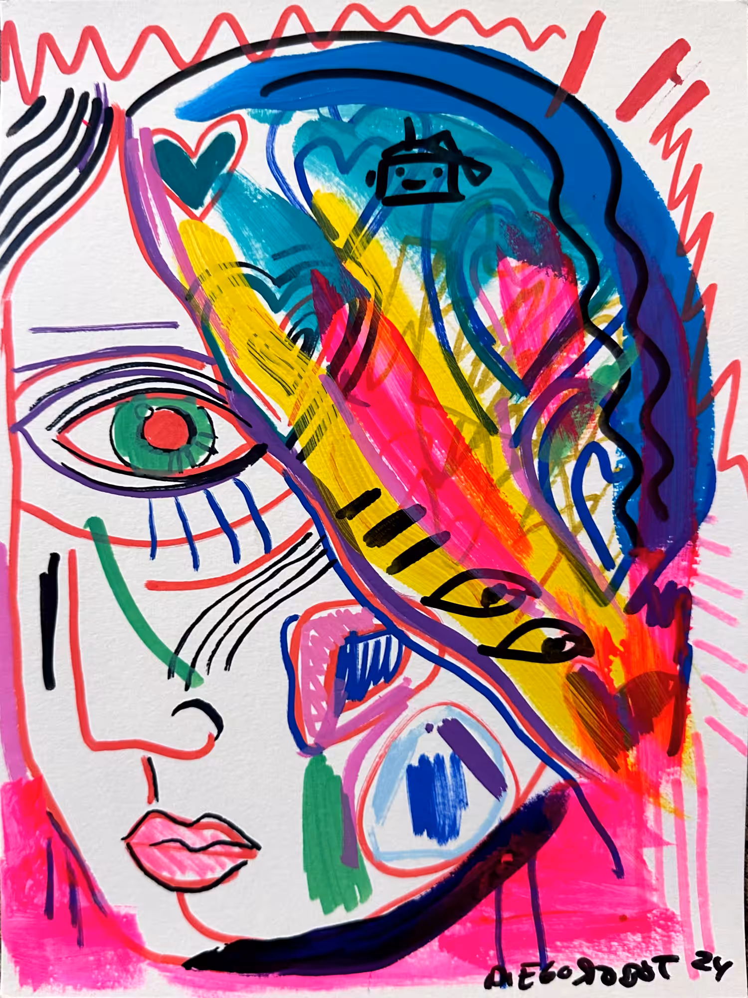Eye catching sketch 