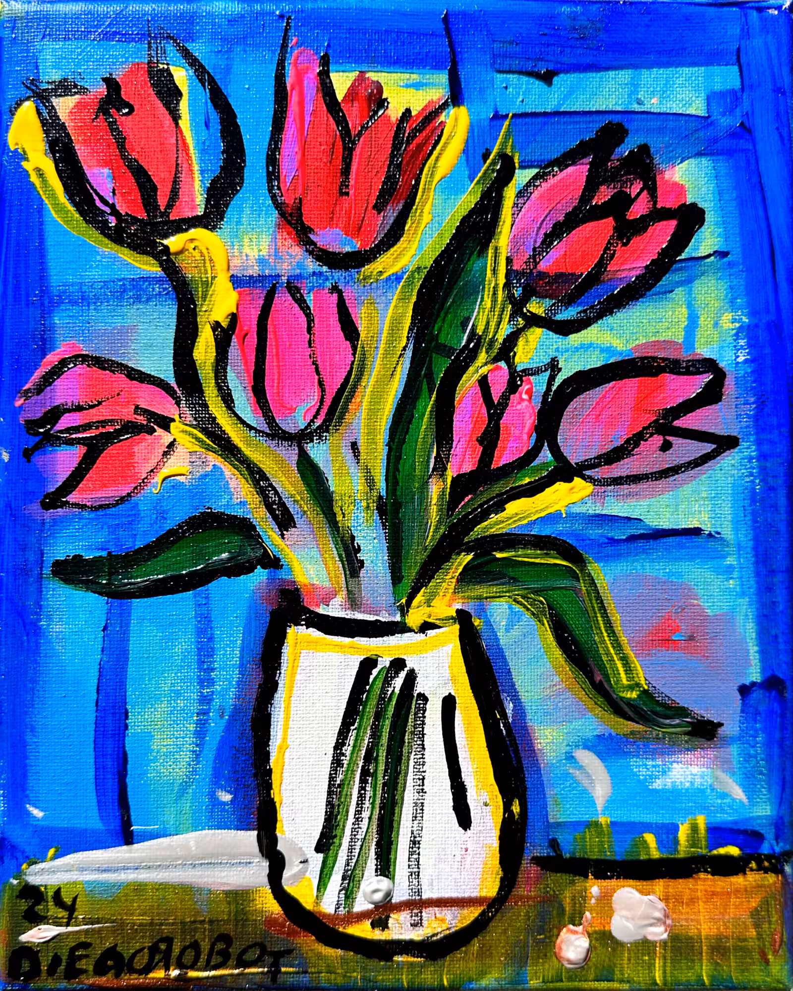 Tulip flowers 