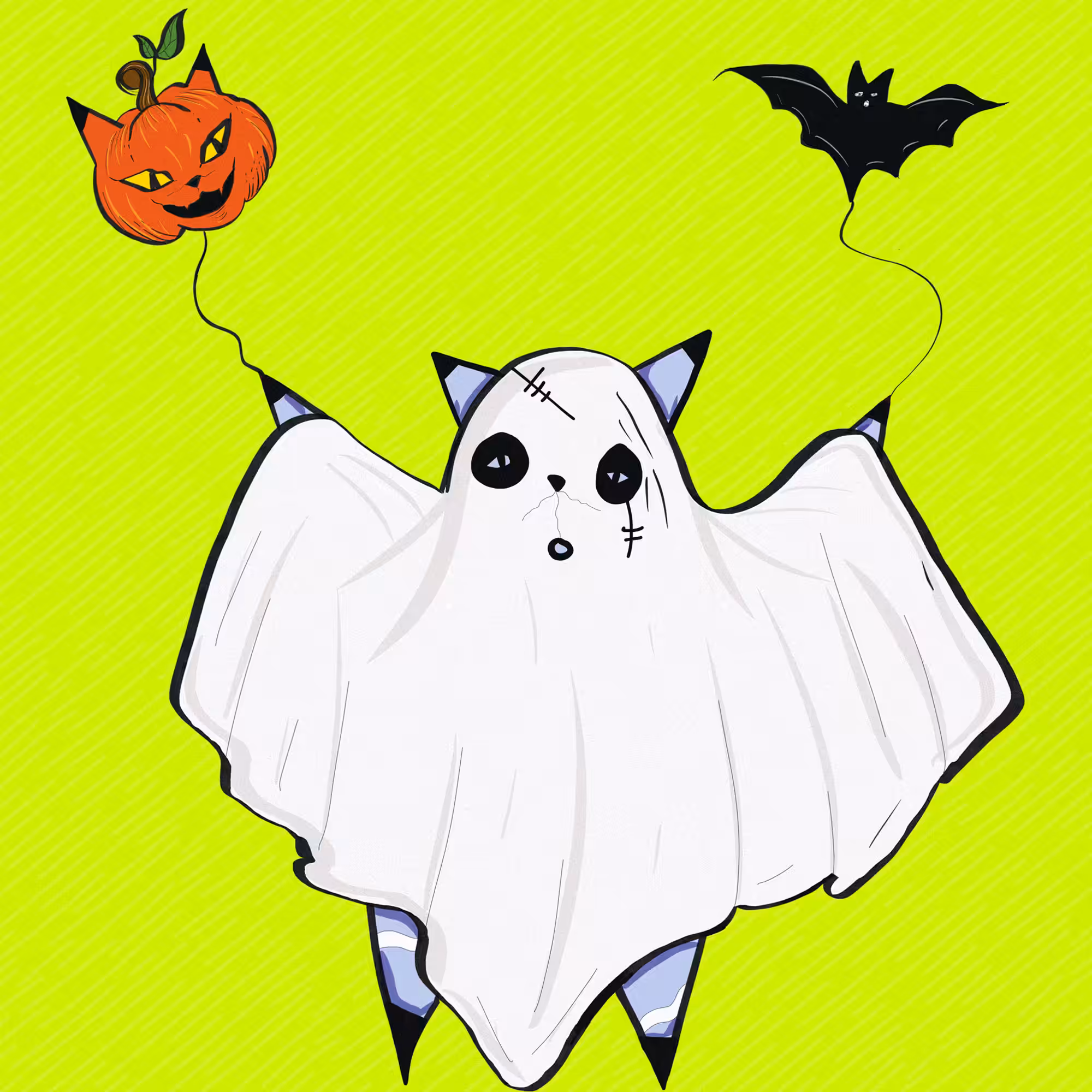Kitteez #0005 Spookeez