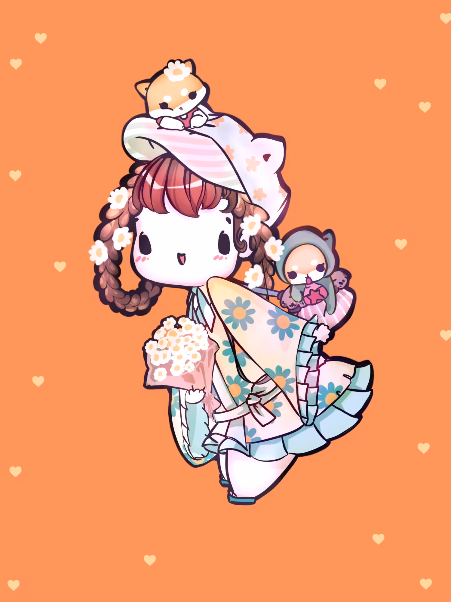 Smile-Series 1 Puppy-Girl-#1/8