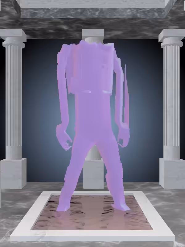 The Shooter Bright Purple Woman #1761