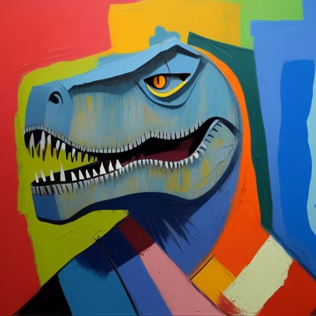 Cubist #125 ( T-REX)