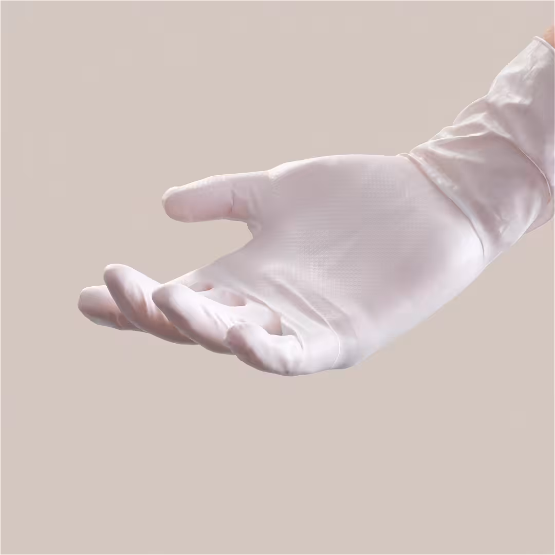 Gloves on