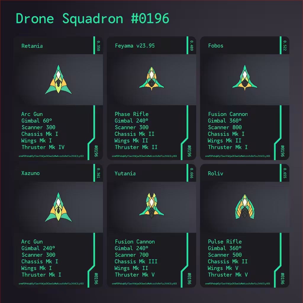 Drone Squadron: Elite #0196