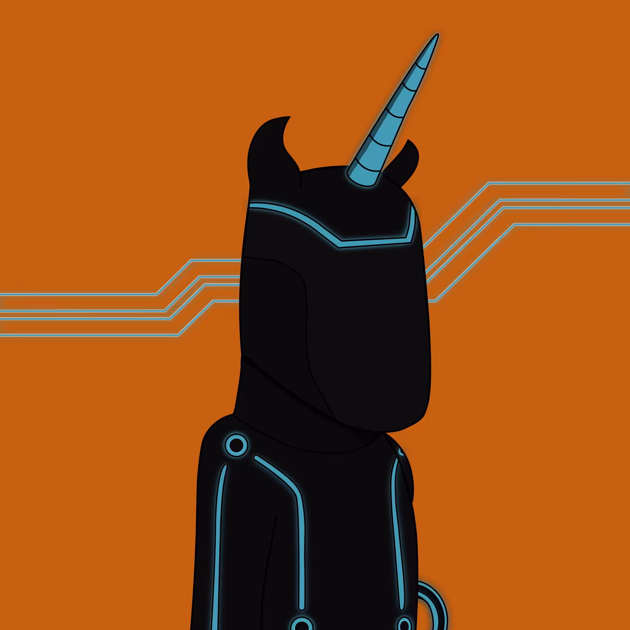 Awesome Unicorn - Tron #023