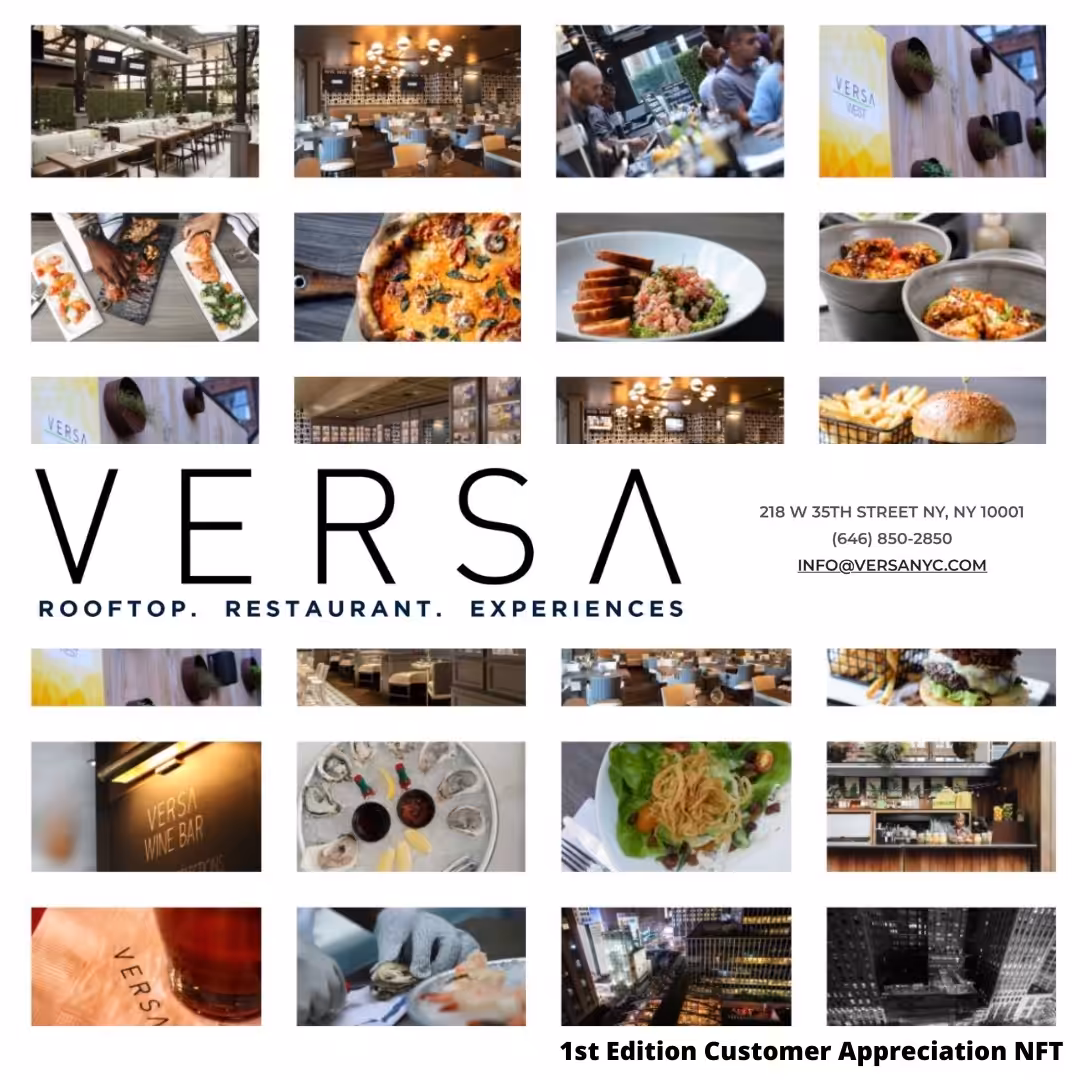 VERSA NYC Customer Appreciation NFT - 1st Edition
