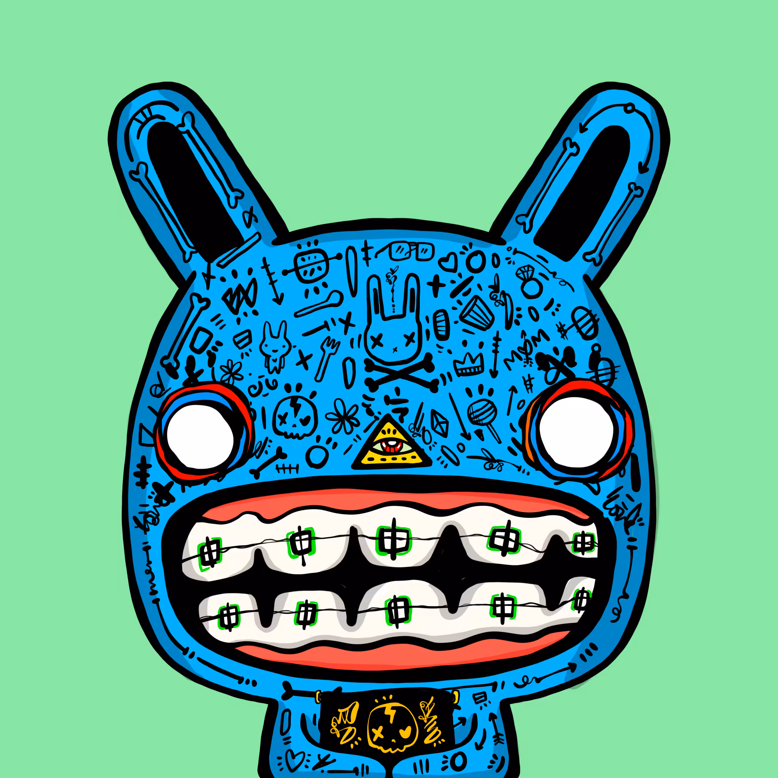 TOKYO PUNKS | BAD BUNNIES: TKP BAD BUNNY #0760
