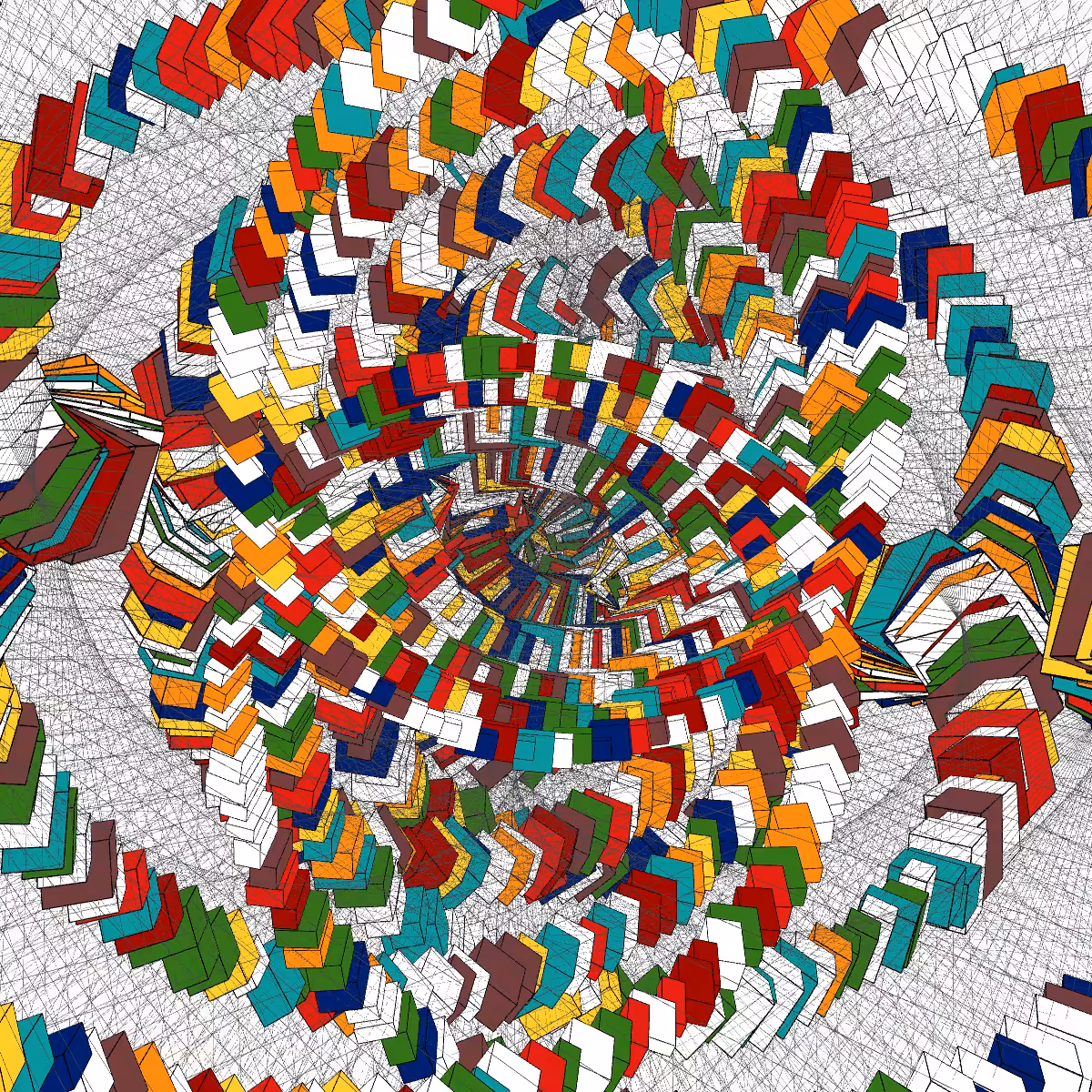 Arranged mess #25