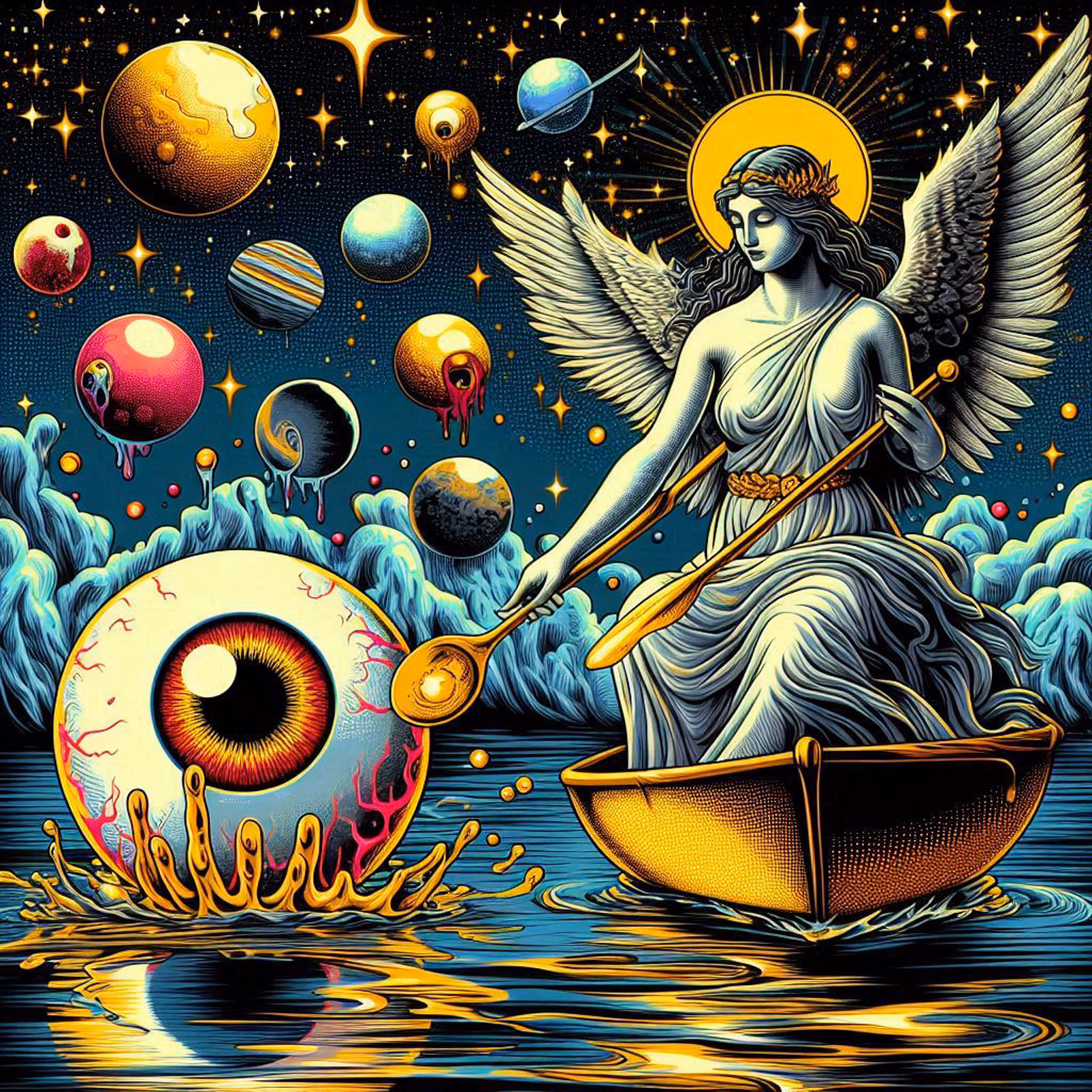 The Angel's Reflection
