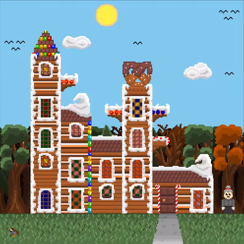 2D Mansion Candy House #117
