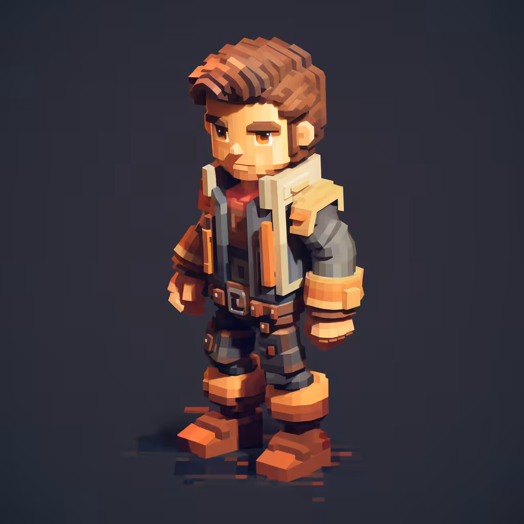 Tez Pixel Figure #112