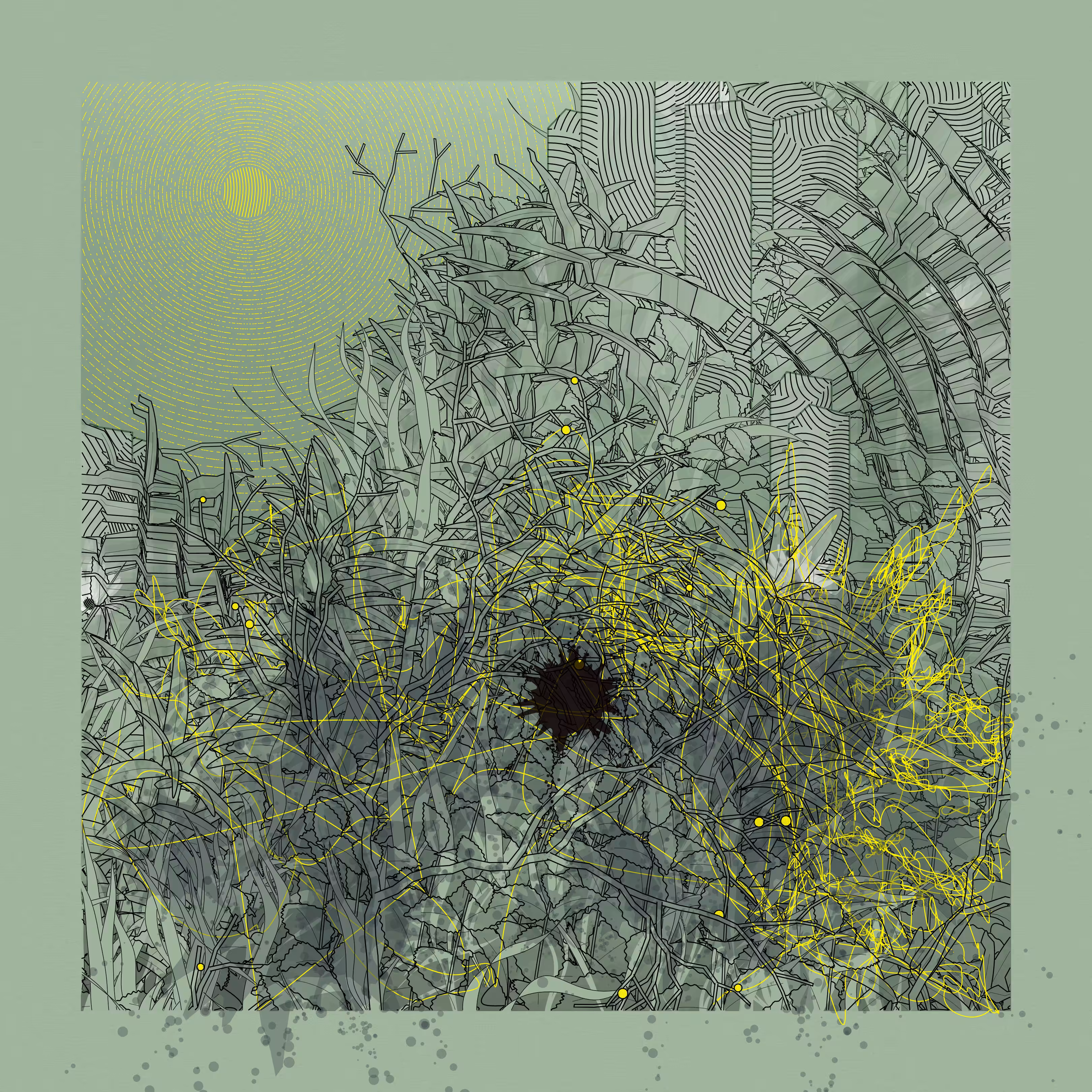 Landscape with Carbon Capture #3034