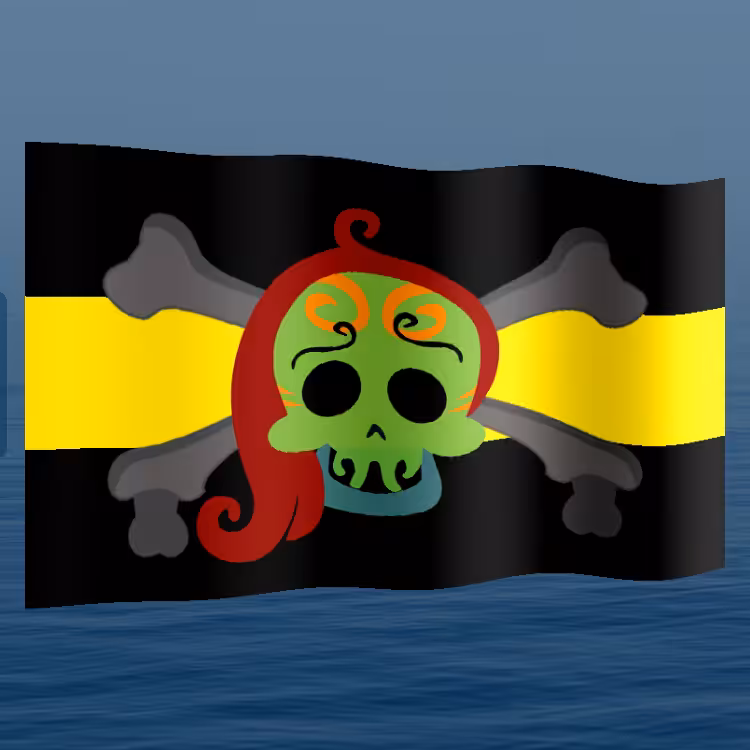 Jolly Roger Flag #148