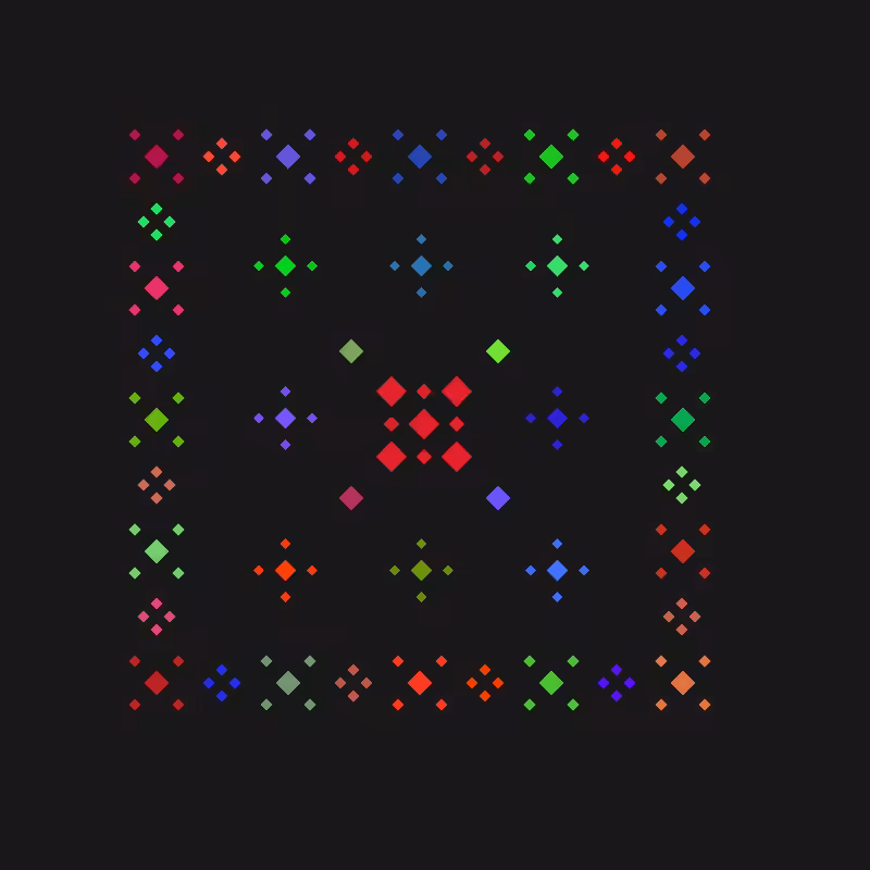 Rotated Squares #14