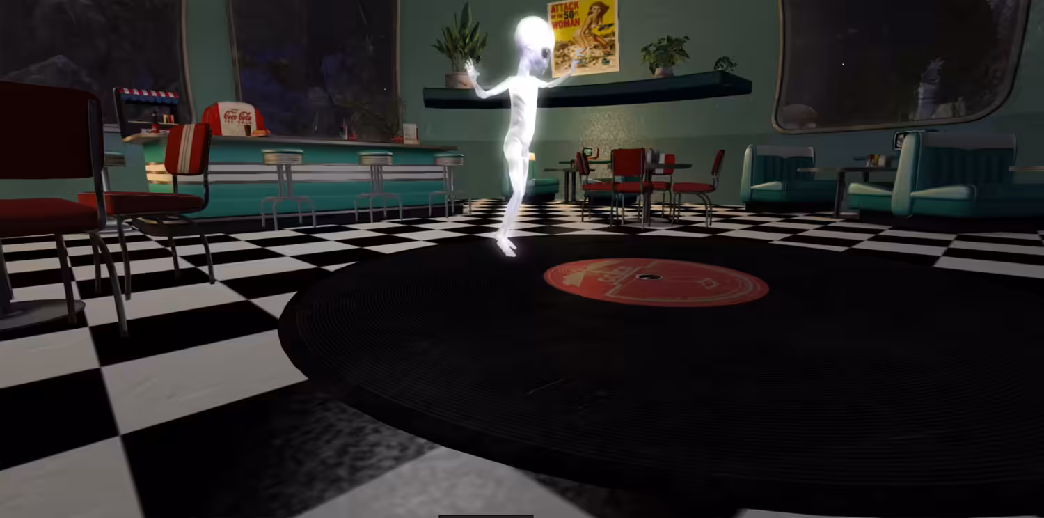 Dancing Alien