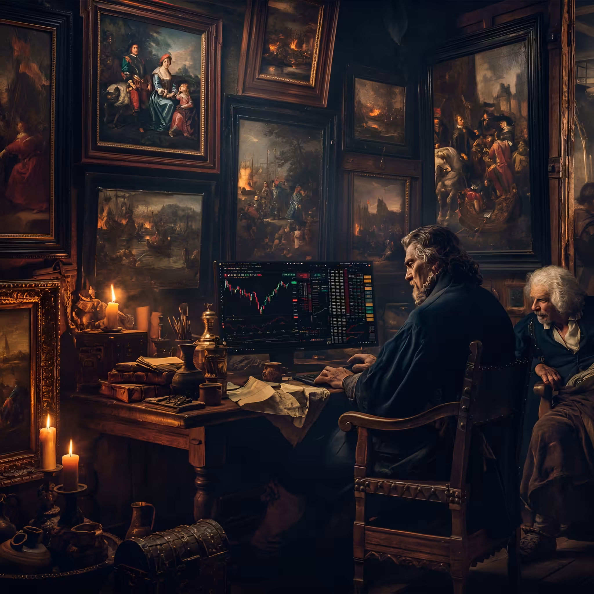 The Art Collector and His Intern