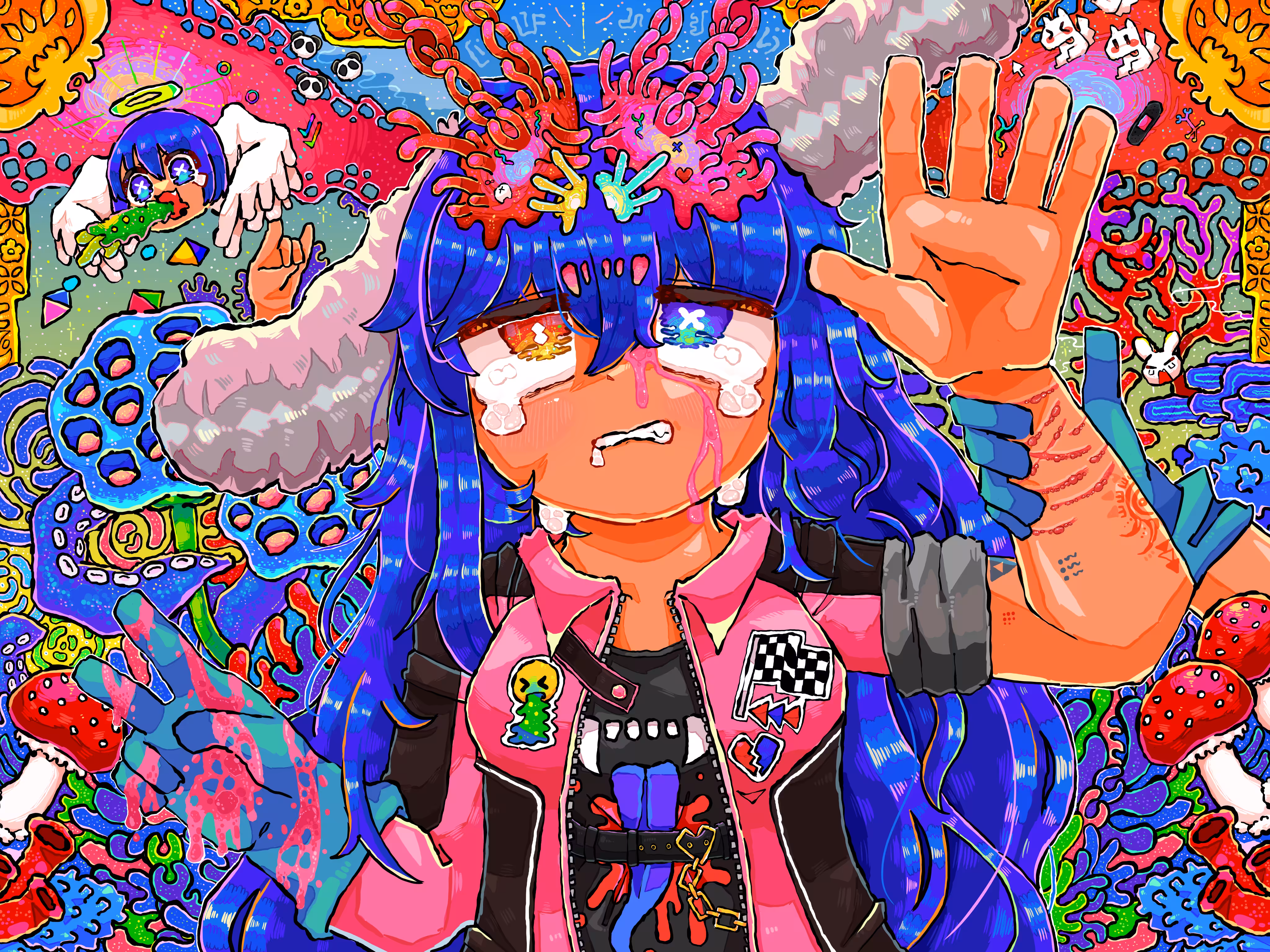 💔💙"Gesyu Chan's Inner Religious Paintings"💔💙