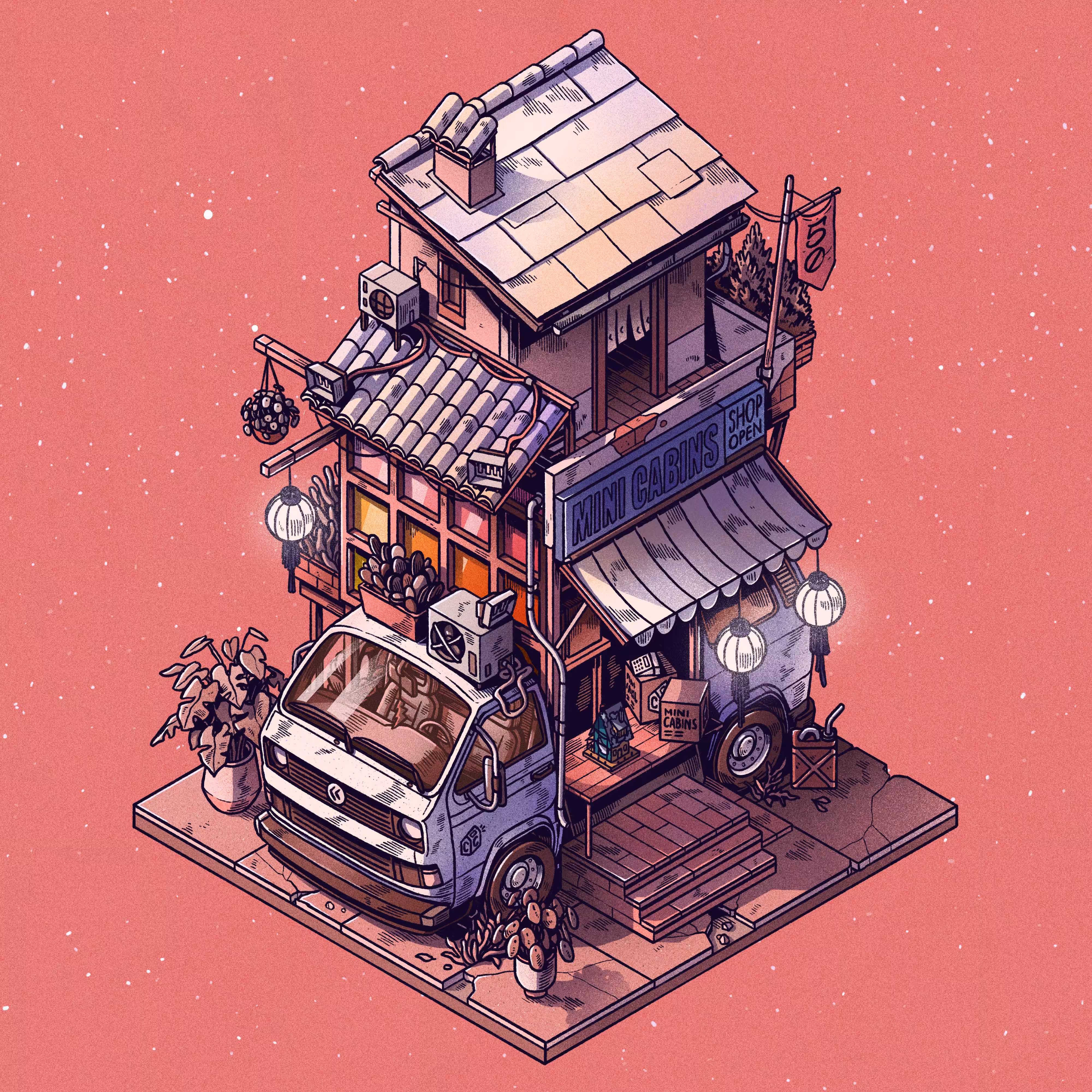 Curious Cabins #50: Caravan #82