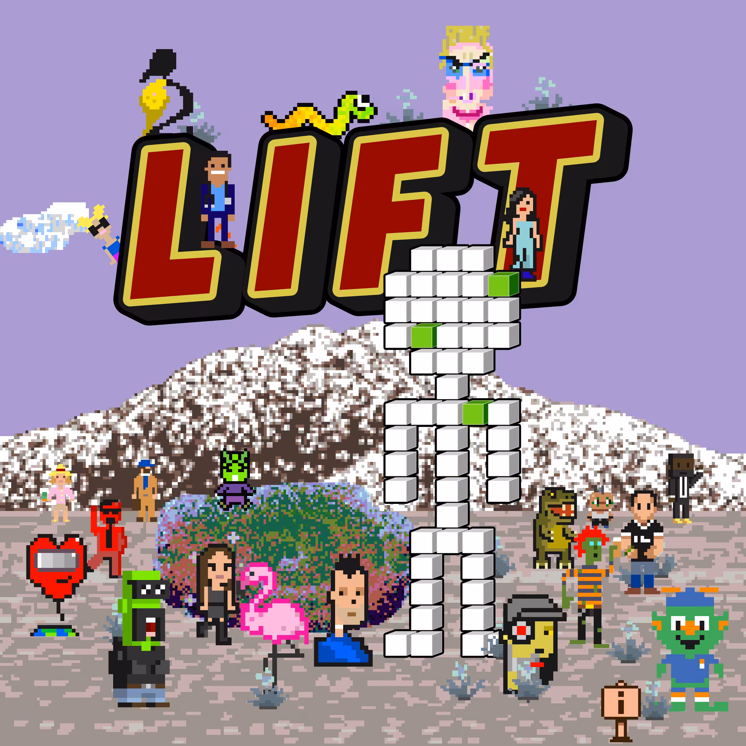 LIFT (a self portrait) #885