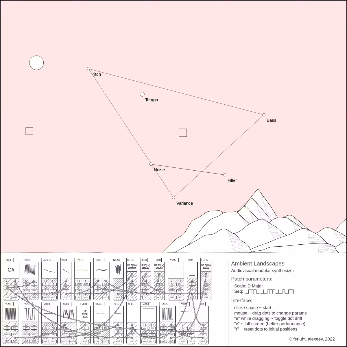 Ambient Landscapes synthesizer #92