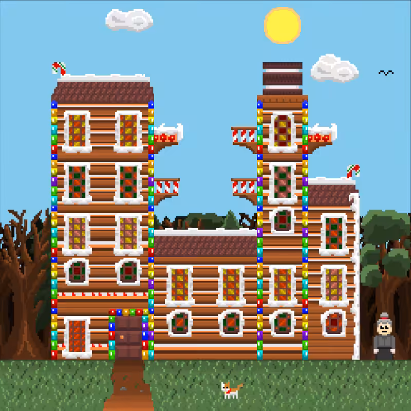 2D Mansion Candy House #79