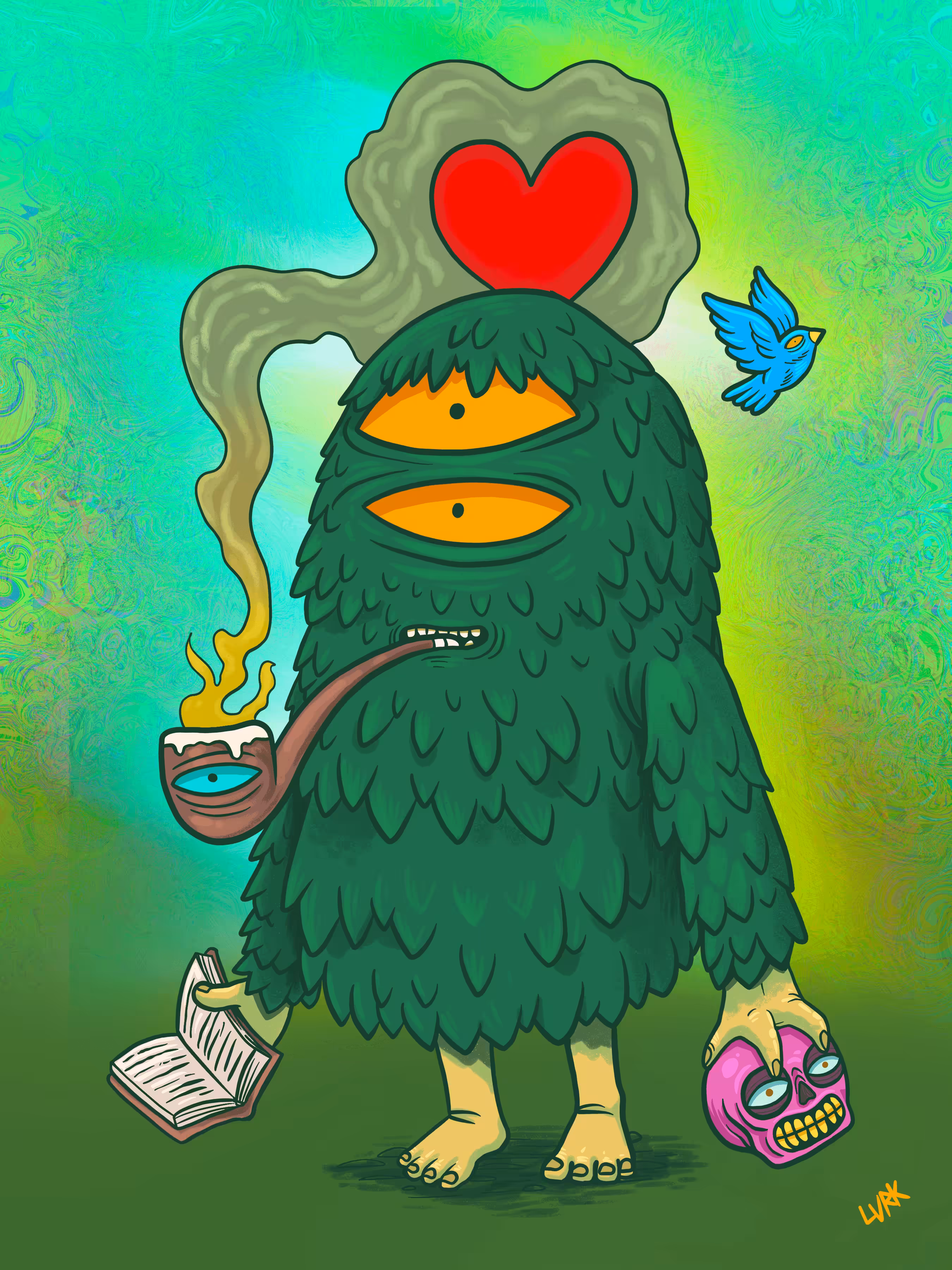 The green friend 