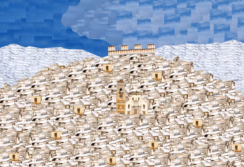 Mosaics: Winter Landscape 